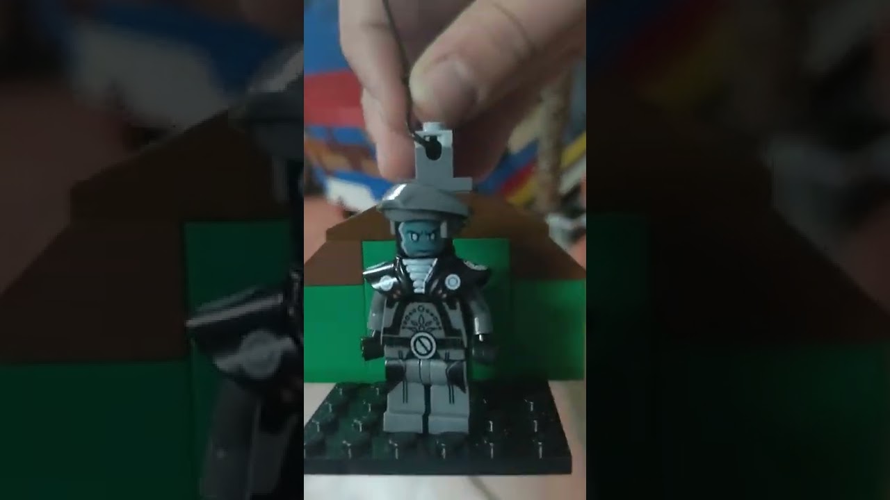 I made a Lego treehouse on a real tree!