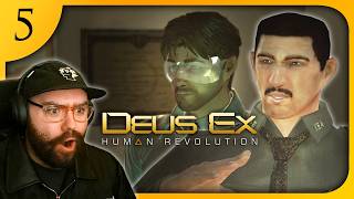 Adam Jensen vs the 87th Police Precinct | Deus Ex Human Revolution - Blind Playthrough