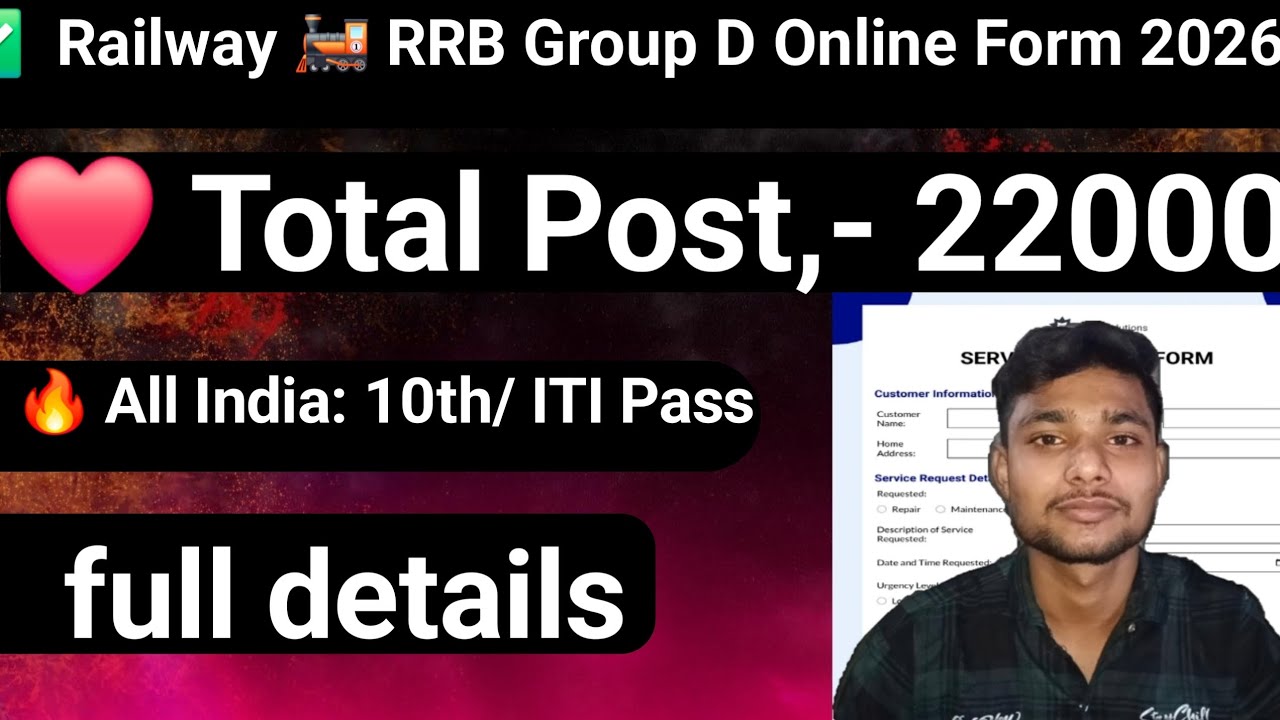 RRB Group D 2025 बड़ी भर्ती 😱 | Exam Date Out? | Form, Syllabus, Salary