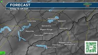 Hour by Hour Thursday Future Radar
