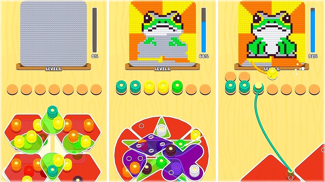 Thread Away Puzzle Game Walkthrough Part 1 - YouTube