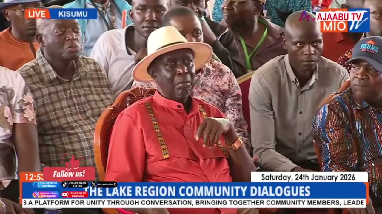 ''TUTAM INNIT!'' ALBERT OJWANG'S FATHER DECLARES HIS SUPPORT FOR PRESIDENT RUTO IN KISUMU!