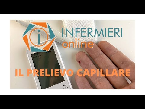 Video: Come si preleva il sangue capillare?