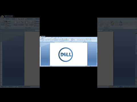 How to make DELL logo design in MS WORD| #wordprocessor #design #microsoftword #microsoftword #excel