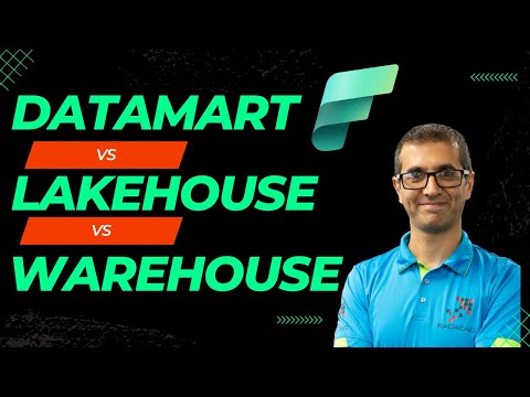 Lakehouse VS  Warehouse VS  Datamart   The Difference Between The Three Fabric Objects