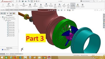 SolidWorks Tutorial: Design and Assembly of Kaplan Turbine Part 3