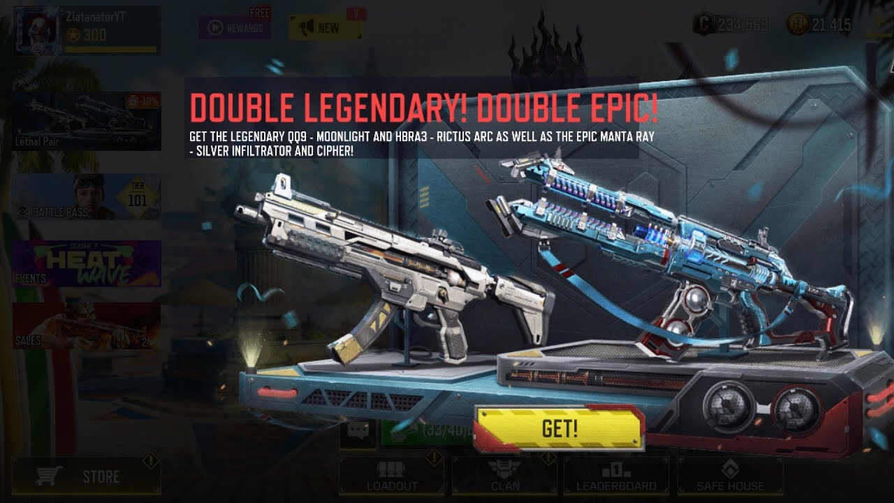Lethal Pair Draw | Swordfish - Calaca Prestige Unlocked | 😵 | Call Of Duty®: Mobile | ✨