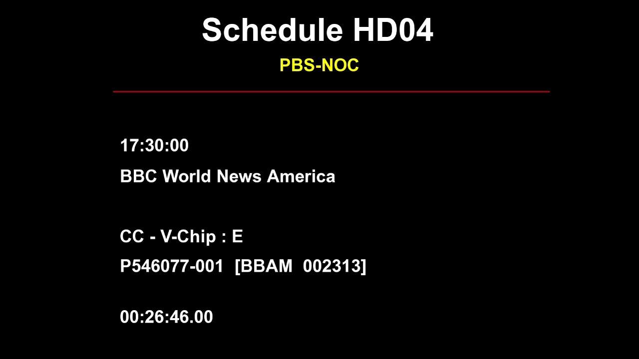 PBS HD04 Feed "BBC World News America" Slate (June 16, 2021)