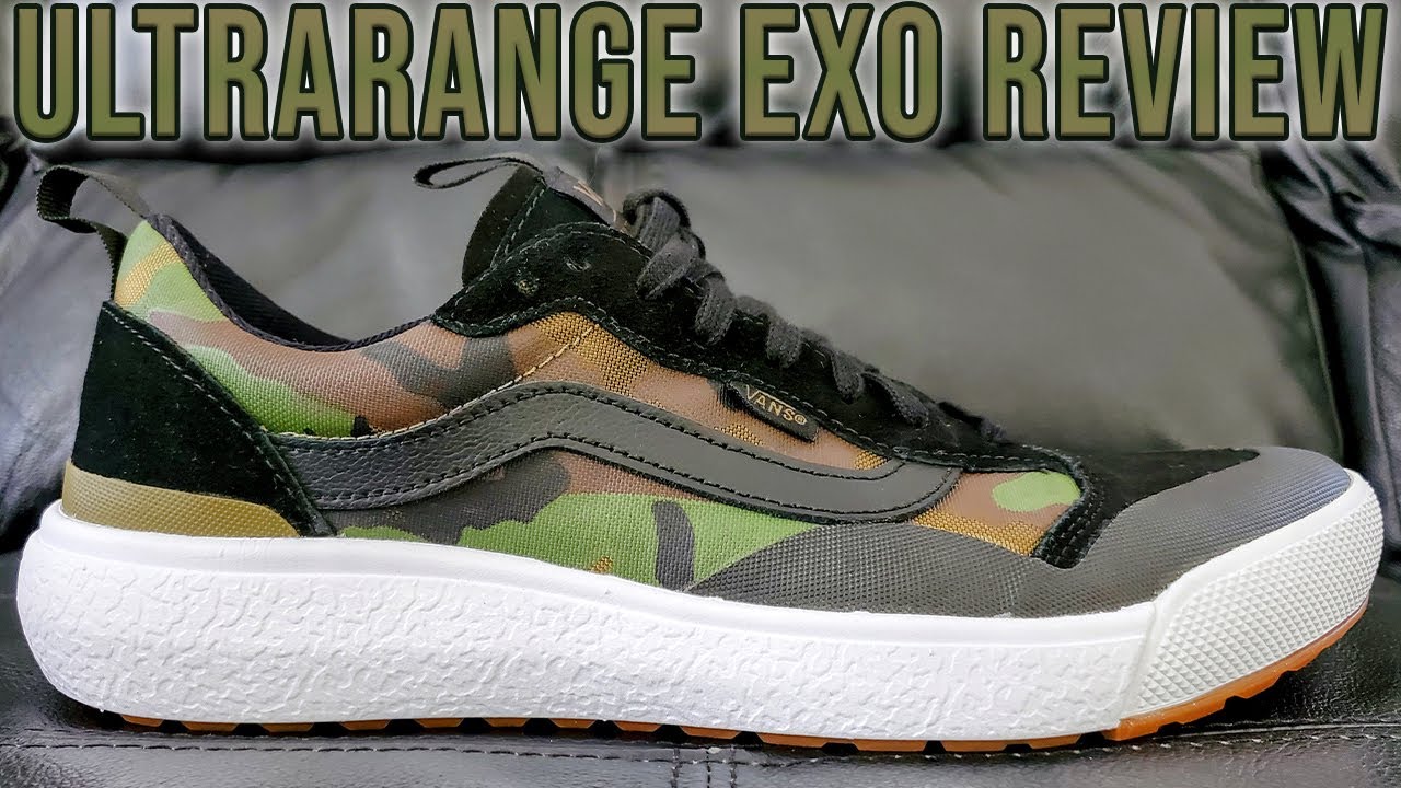 New Shoes for Dad. Vans Ultrarange EXO SE 'Camo' Review (VN0A4UWMA2F) -  YouTube
