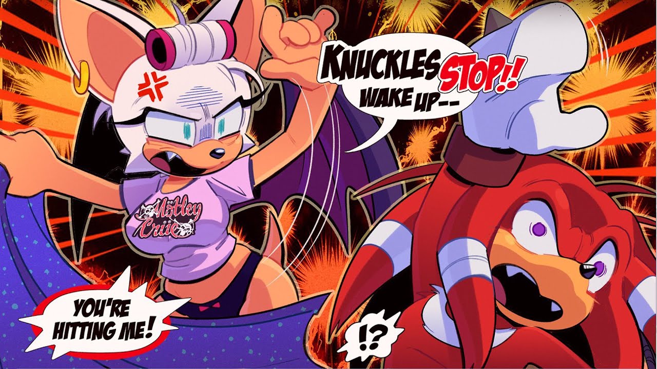 Knuckles x rouge comic