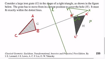 325.8 Isometries, algebra, and the three-point rule