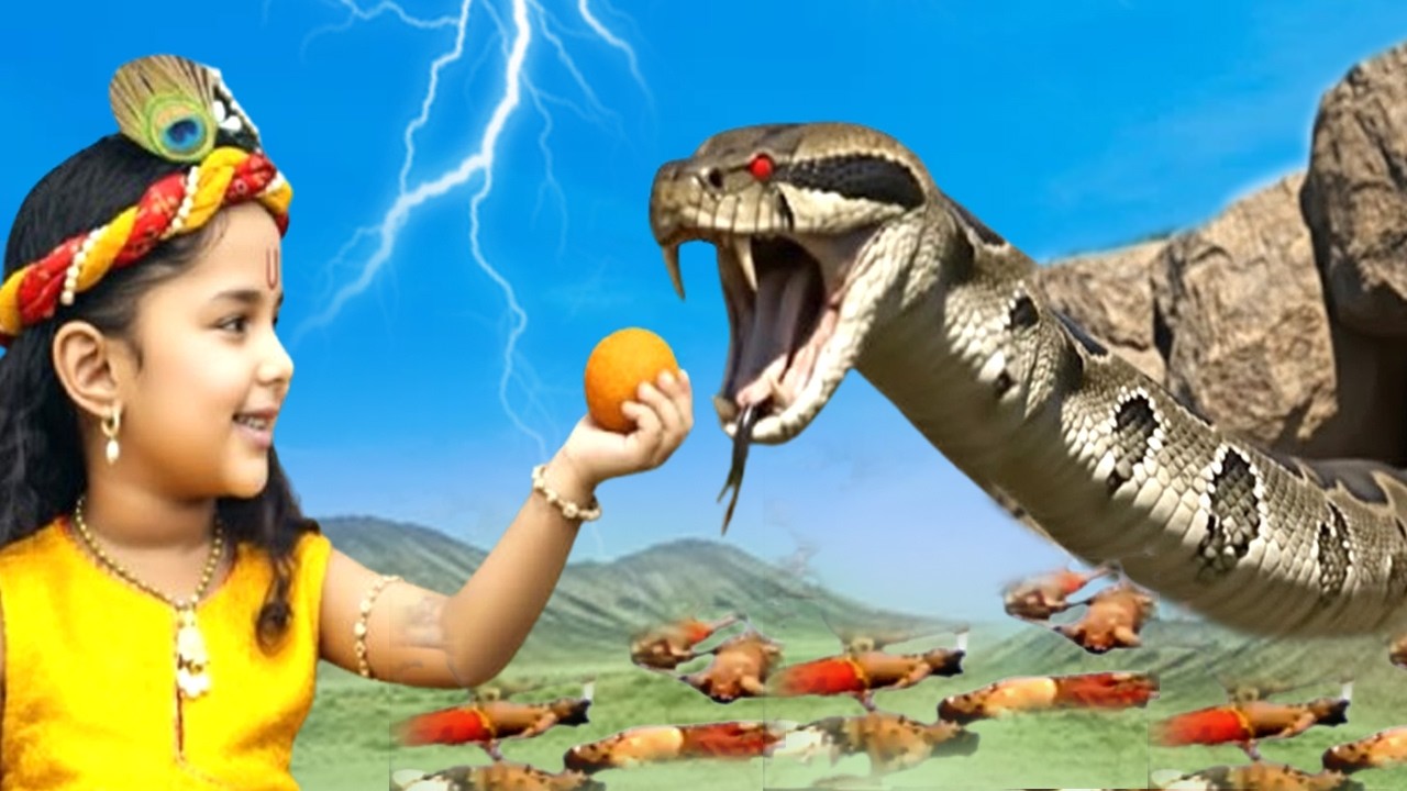 लोगों को शिकार बना रहे भयंकर सांप को कान्हा ने कैसे अपने वश में किया @merekanha905