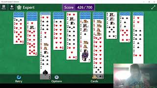 Playing Microsoft Solitaire Part 4!!!