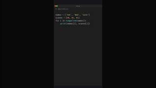 Python zip function