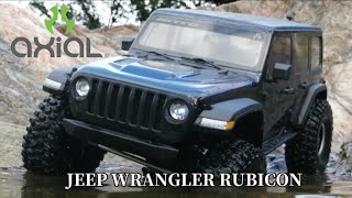 ラジコン遠征・栗栖ロック】AXIAL SCX10 III JEEP WRANGLER RUBICON
