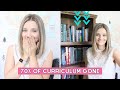 70% of curriculum GONE! | I decluttered my homeschool curriculum &amp; got a new bookshelf!