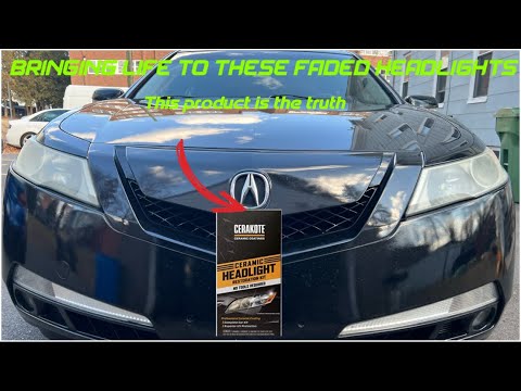 DIY 4th Gen Acura TL headlight restoration and trunk lip install. #acura #acuratl #ua8 #ua9 #4gtl