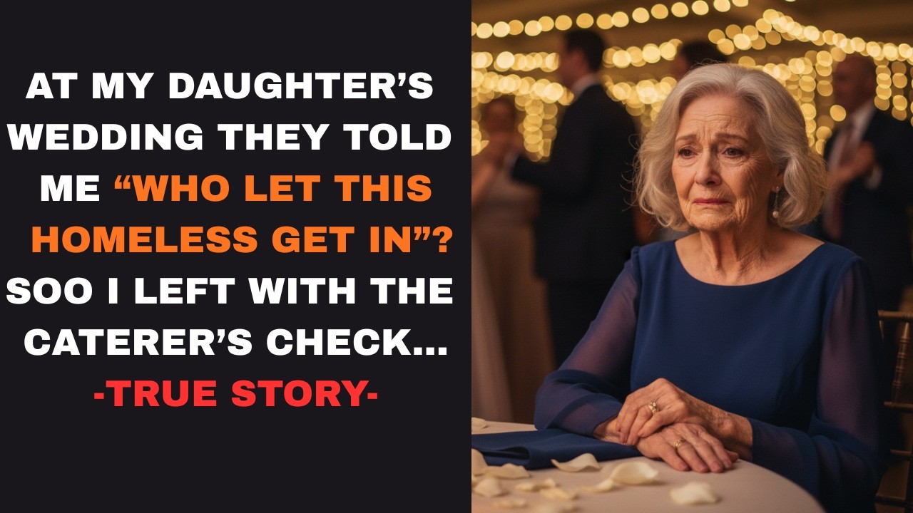 HER TRUE STORY FROM CALIFORNIA 👵💔 At My Daughter’s Wedding, They Told Me ‘Who Let This Homeless…