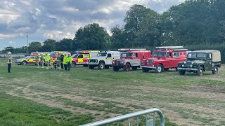 Headcorn Fire Show 2022, Land Rover/Small vehicles display