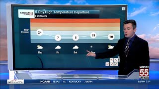 Here's your midweek forecast
