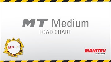 Manitou - Telehandler - MT Medium -  Load Chart