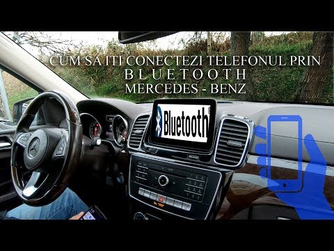 Cum sa conectezi telefonul prin bluetooth la unitatea audio - Mercedes Benz