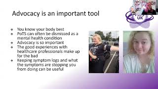 PoTS UK Volunteer Webinar - Newly Diagnosed: What I Wish I'd Known