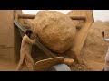 GIANT ROCKS CRUSHED Satisfying ASMR At The Quarry Powerful Jaw Crusher In Action 