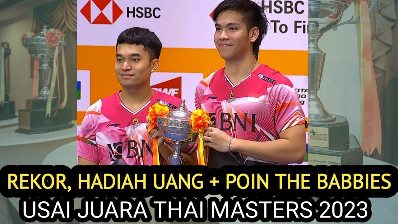 Leo Daniel ukir catatan manis setelah Juara Thailand Masters 2023 - YouTube