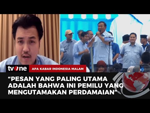 Bukan Soal Massa, TKN Sampaikan Pesan Utama di Kampanye Akbar Prabowo Gibran Besok | AKIM tvOne