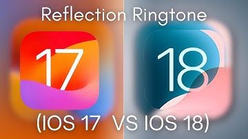 Reflection ringtone - iOS 17 vs iOS 18 (Stereo) | #iphone16promax #ios18 #meowadorablecat