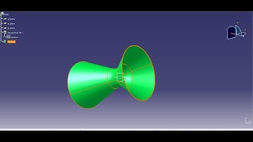 #Learn_With_Suraj How to design 3D C-D Nozzle in CATIA V5 Converging-Diverging 