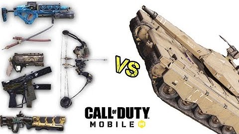All Operator Skills vs Tank in COD Mobile | Call of Duty Mobile New Ground War Mode