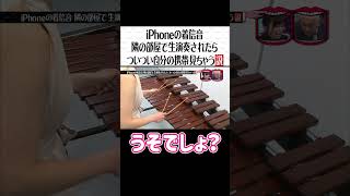 iPhoneの着信音 隣の部屋で生演奏されたら ついつい自分の携帯見ちゃう説#水曜日のダウンタウン#検証動画#検証#検証系#説検証#浜田雅功#松本人志 #shorts #funny #お笑い