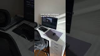 Can We Get Wallpaper Engine for Mac? 😭💻 #macbook #macsetup #wallpaperengine #macos #desksetup