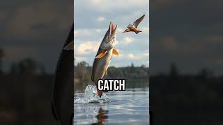 Did you know fish can catch birds? #nature #funfact #ecology