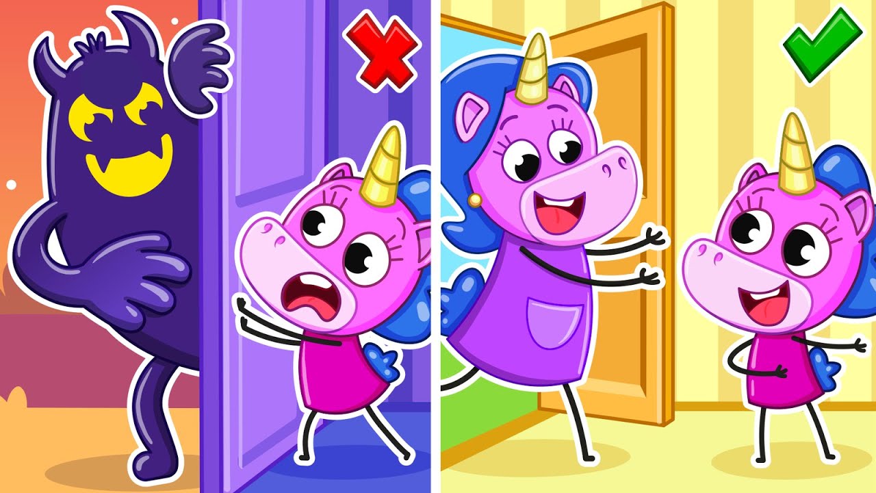 Toc toc ! N’ouvre pas aux inconnus | Règles de sécurité | Petite Mimi🦄