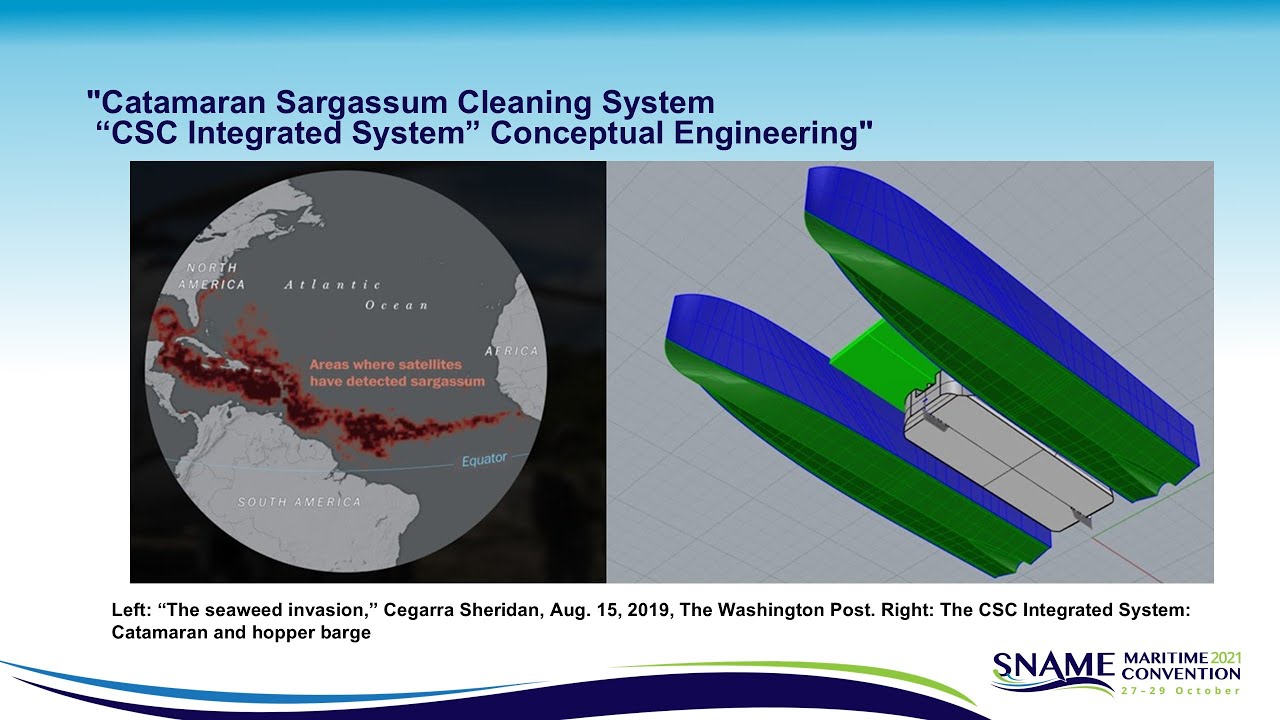 CSC Catamaran Sargassum Cleaning System