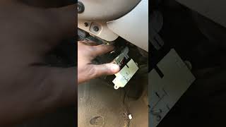 How to Start a Ford with Broken Ignition Lock Cylinder Key Won’t Turn | DIY #shorts