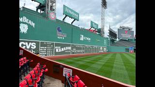 I Touched the Green Monster and Survived 🟢⚾ | Fenway Park Tour