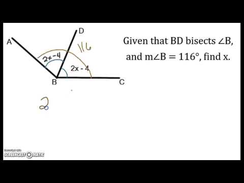 Angle Bisector Example 2