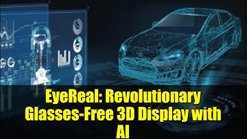 EyeReal: Revolutionary Glasses-Free 3D Display with AI | Wide-Angle, High-Res Visuals
