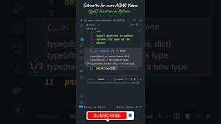 Type Function In Python