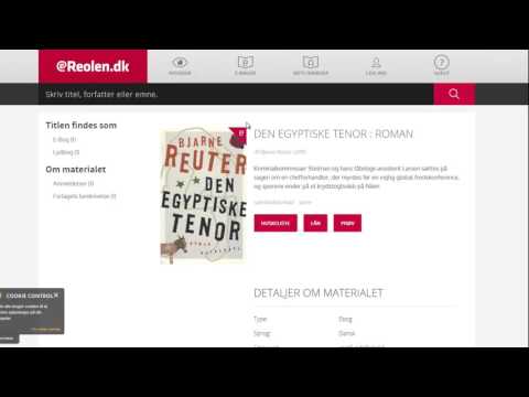 Søgning på bibliotek kk dk kort gennemgang