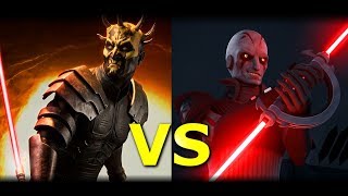 Savage Opress Vs The Grand Inquisitor WHO WINS - Star Wars Versus