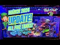 March 2024 reef tank updates