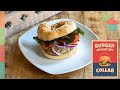 Desi Style Chicken Burger With Mint Chutney Burger Challenge Collab