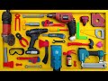 Collection of Repair Tools, Electric Drill, Electric Saw, Hammer With Wriench, Pliers, Hacksaw