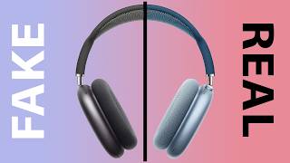How to Spot Fake vs Real AirPods Max in 2025 | Complete Side-by-Side Comparison