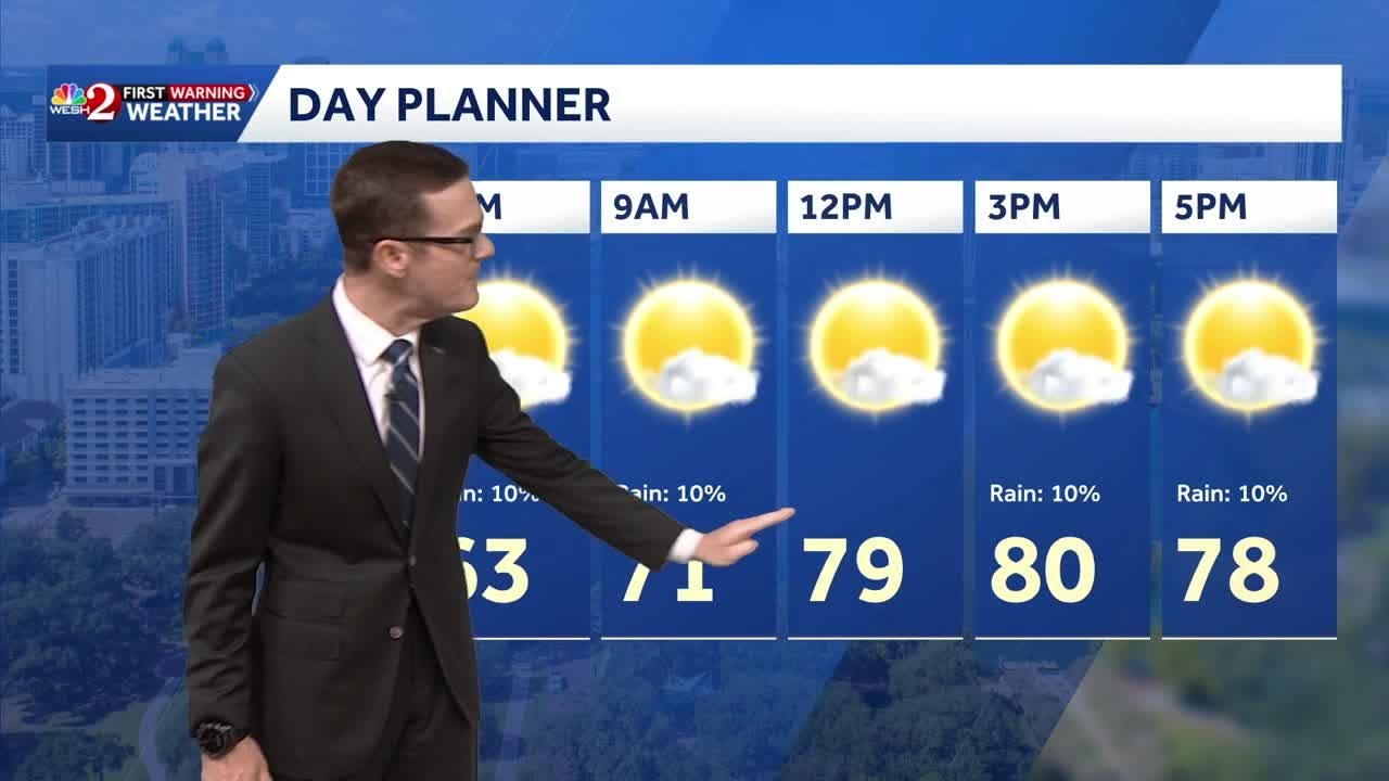 Temps climbing, rain chances rising in Central Florida | March 3 ...